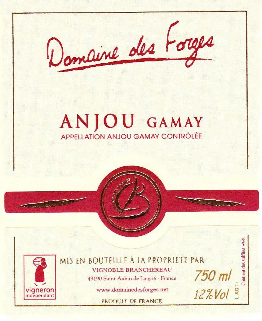 Anjou Gamay Bottle