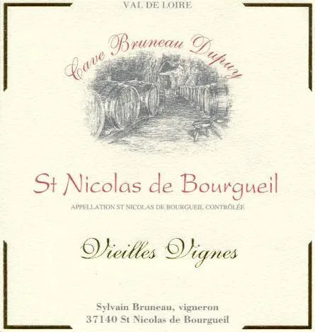 St Nicolas de Bourgueil Vieilles Vignes Bottle