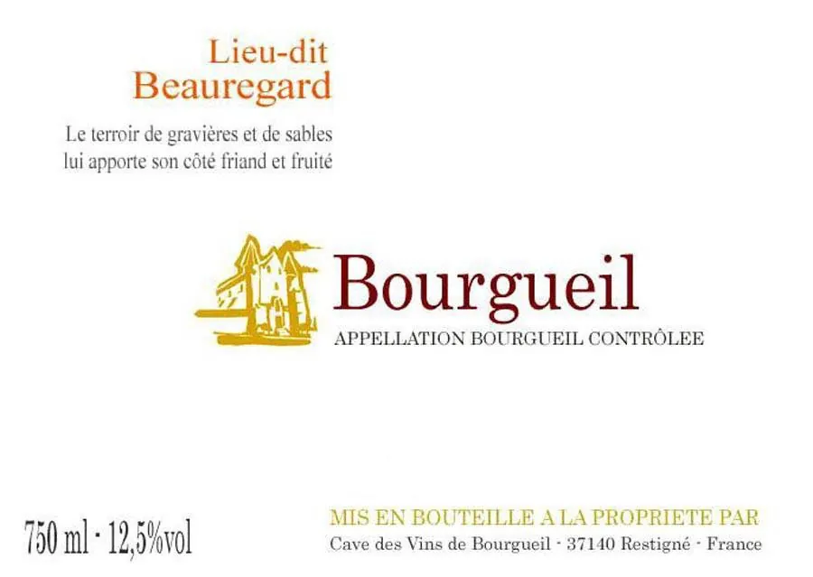 Bourgueil Lieu-dit Beauregard Bottle