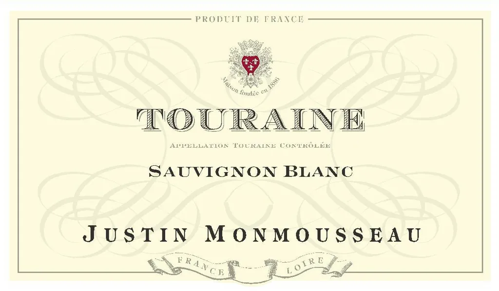 Touraine Sauvignon Blanc Bottle