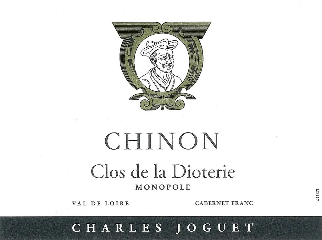 Chinon Clos de la Dioterie Bottle