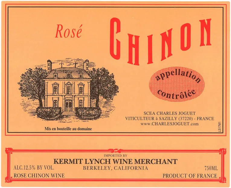 Chinon Rose Bottle
