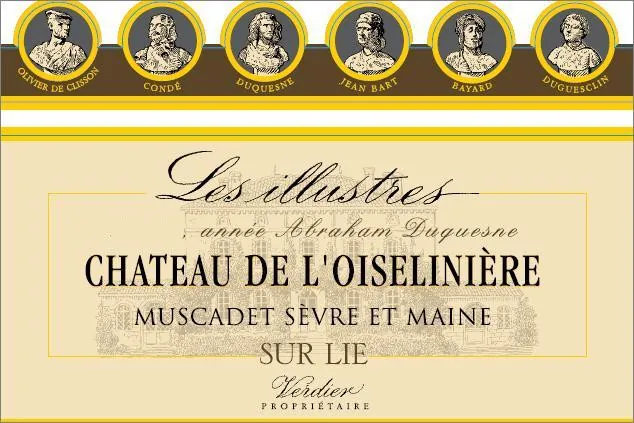 Muscadet Sevre et Maine Sur Lie Les Illustres Bottle