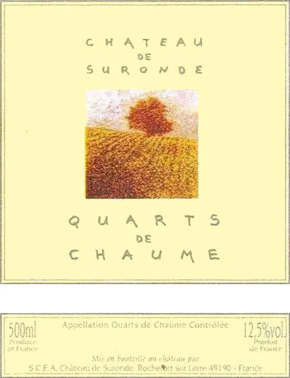 Quarts de Chaume Bottle