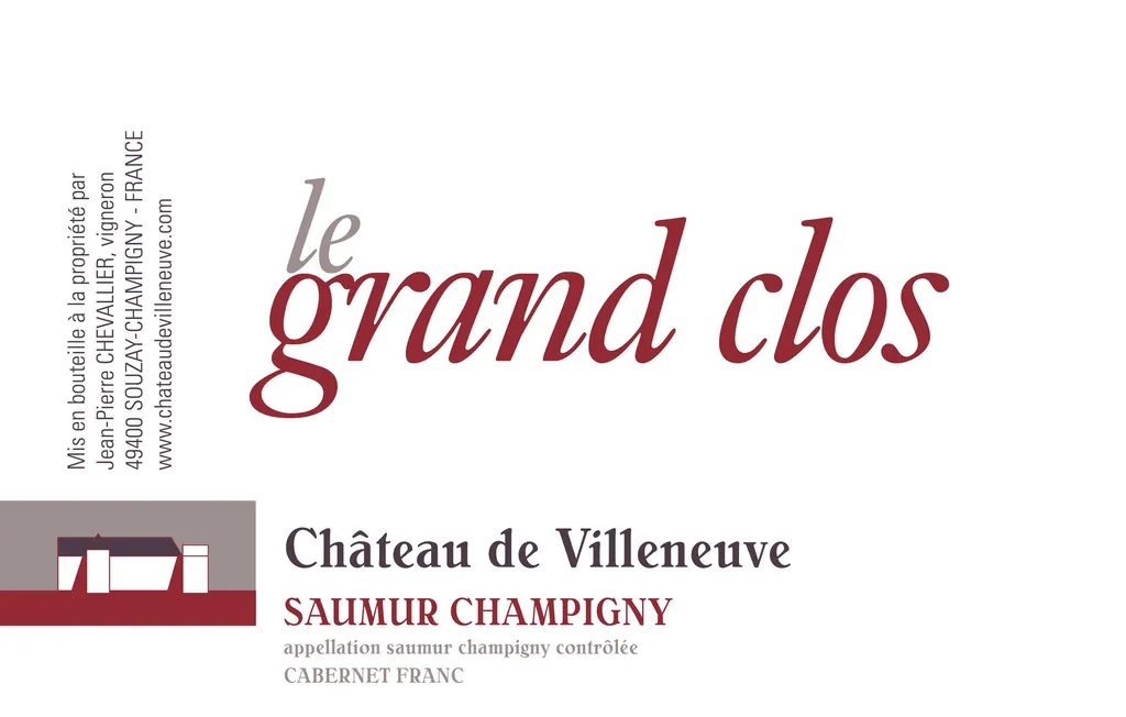 Saumur Champigny Les Grand Clos Bottle