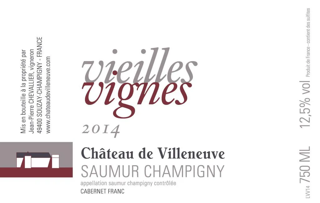 Saumur Champigny Vieilles Vignes Bottle