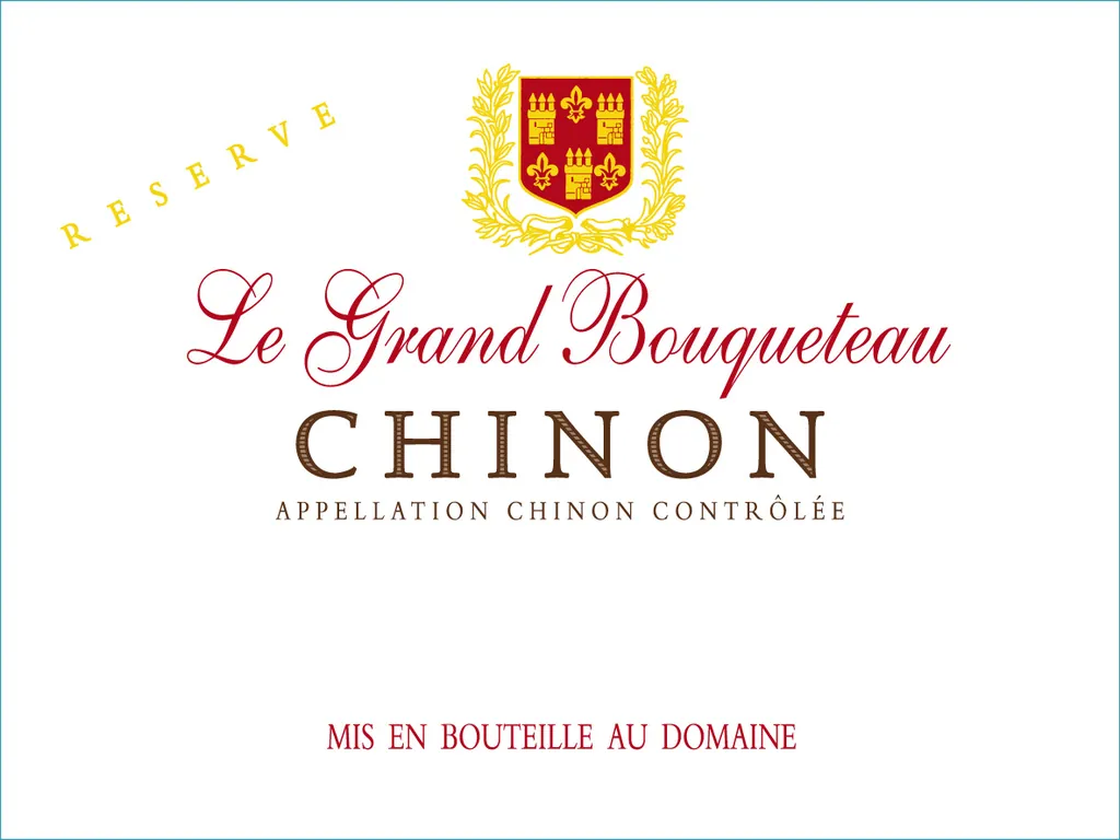 Le Grand Bouqueteau Chinon Reserve Bottle