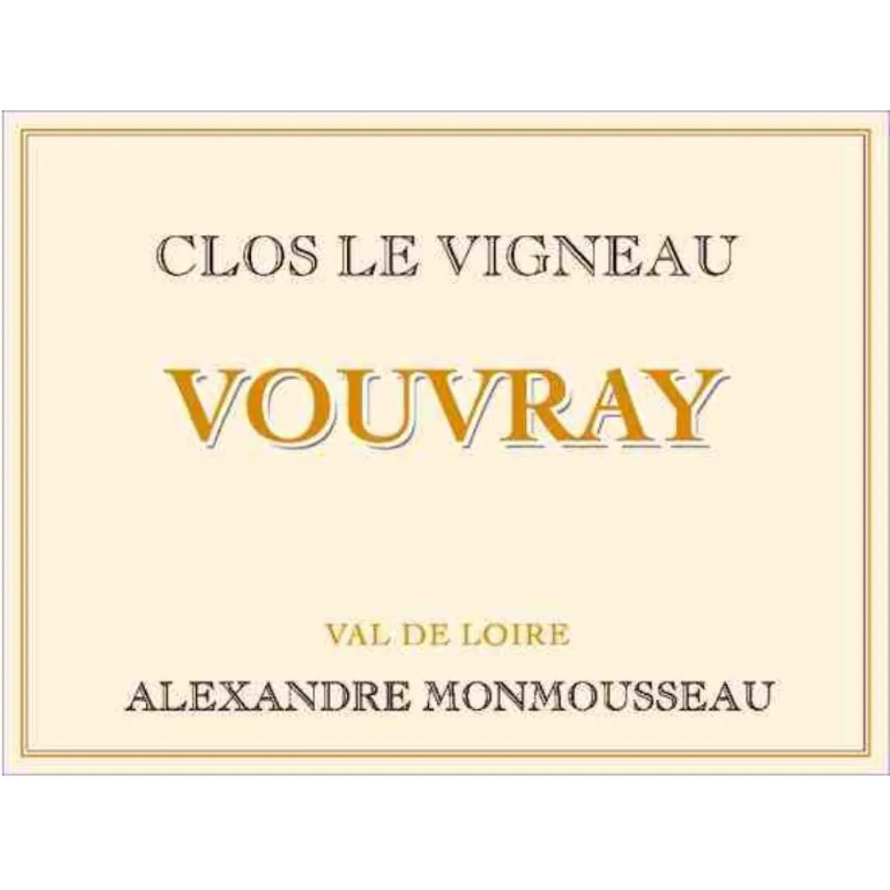 Vouvray Clos le Vigneau Bottle