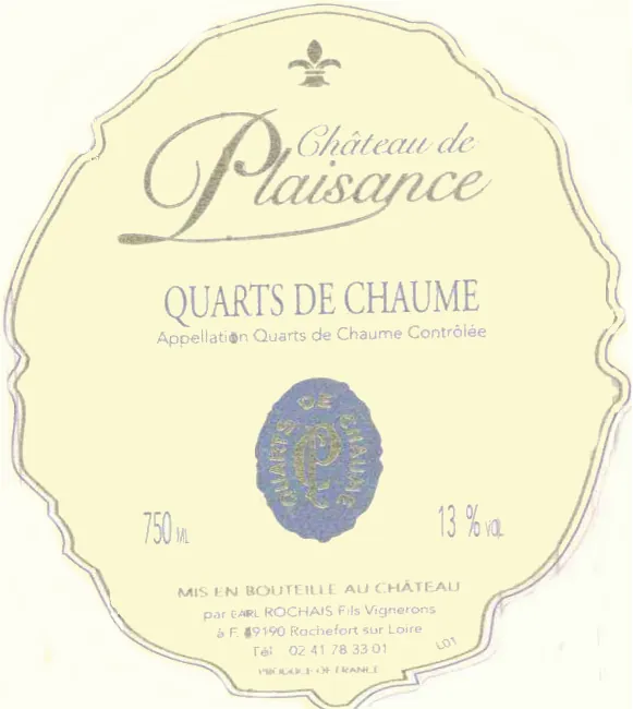 Quarts de Chaume Bottle