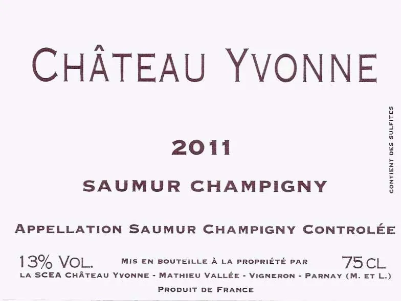 Saumur-Champigny Rouge Bottle