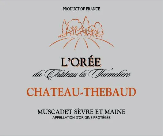 L'Oree du Chateau la Turmeliere Chateau Thebaud Bottle