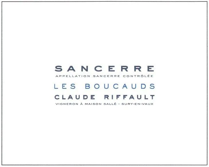 Sancerre Les Boucauds Bottle