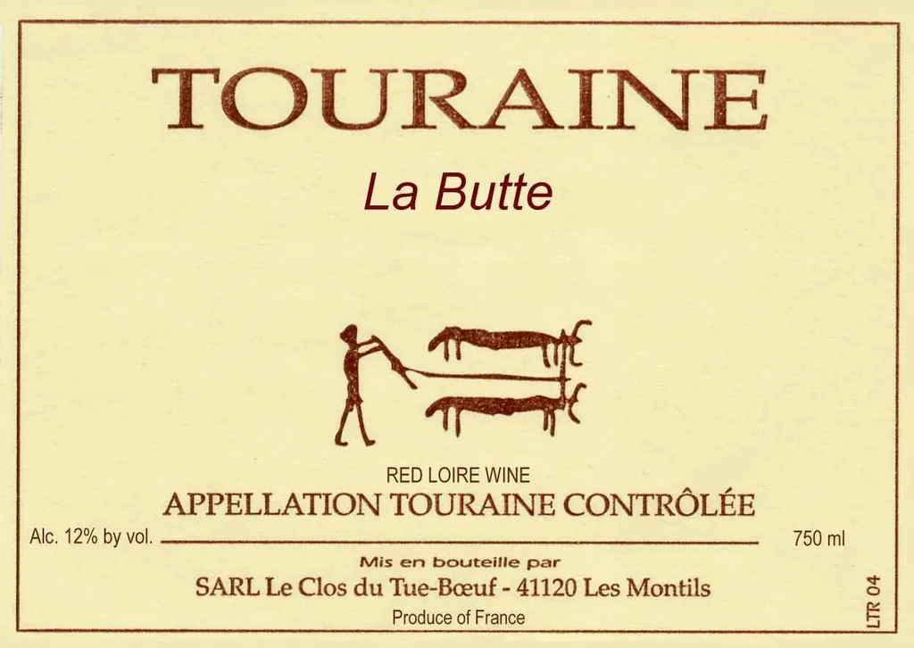 Touraine La Butte Bottle