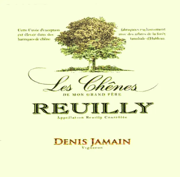 Reuilly Les Chenes Bottle