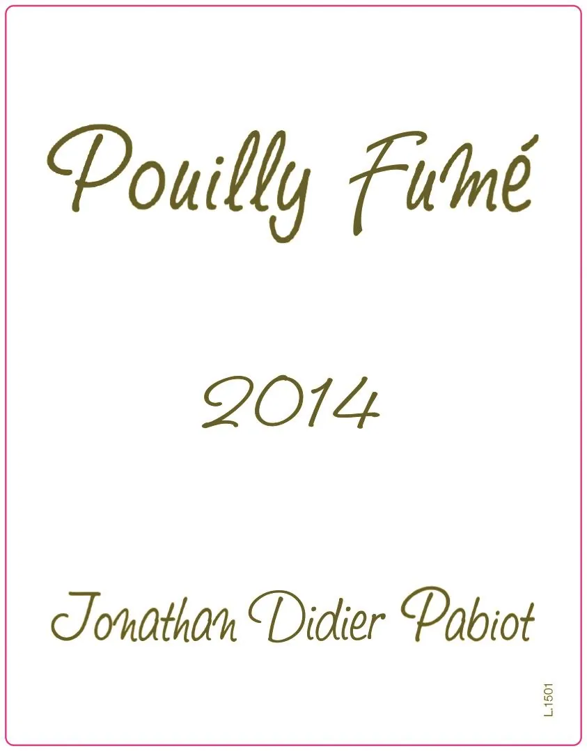 Pouilly Fume Bottle