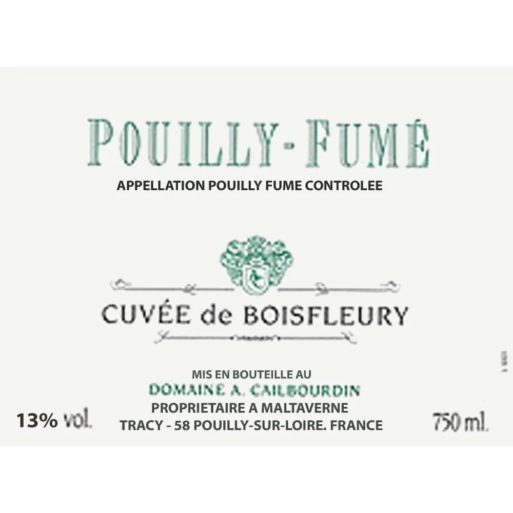 Cuvee de Boisfleury Bottle