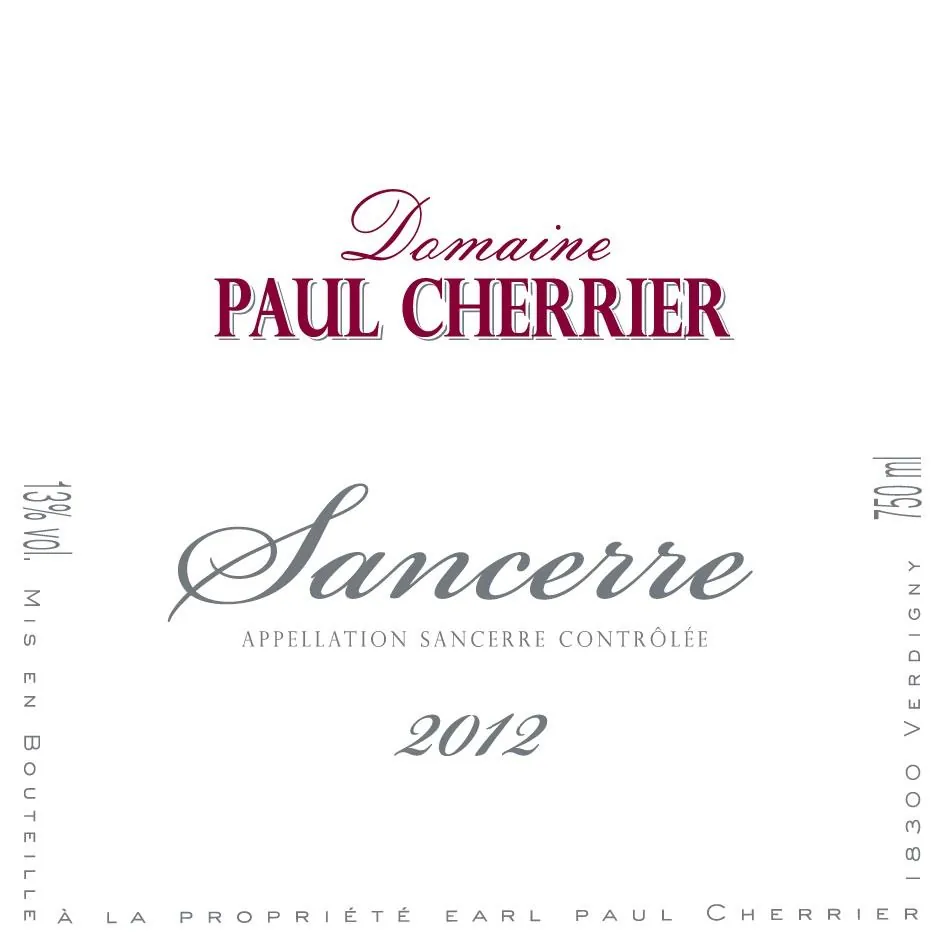 Sancerre Blanc Bottle
