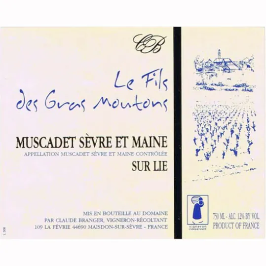 Le Fils des Gras Moutons Bottle