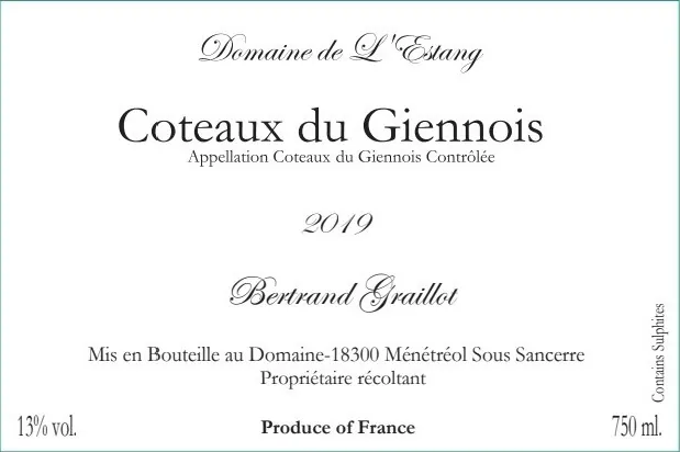 Coteaux du Giennois Blanc Bottle