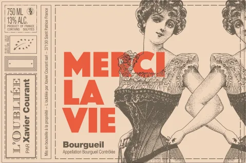 Bourgueil Merci La Vie Bottle