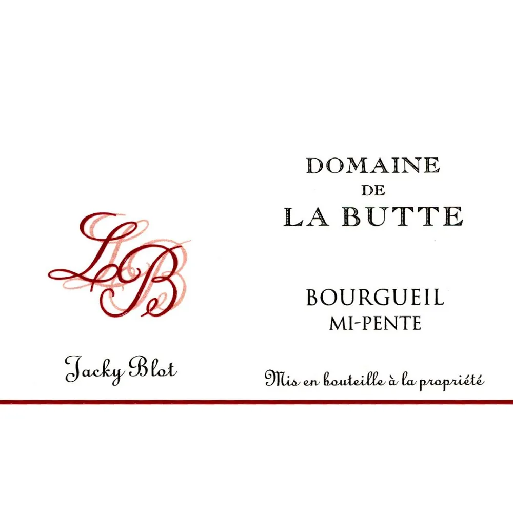 Bourgueil Mi-Pente Bottle