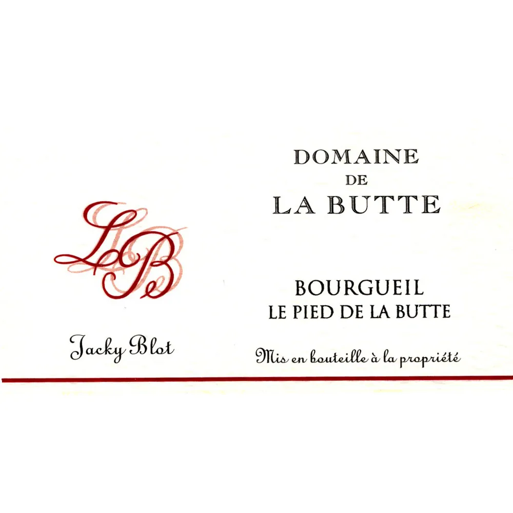 Bourgueil Pied de la Butte Bottle