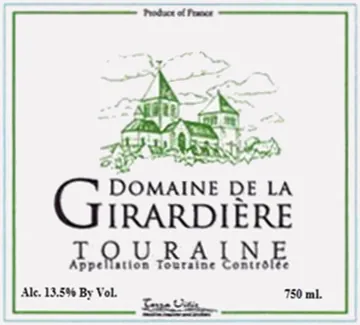 Touraine Sauvignon Bottle