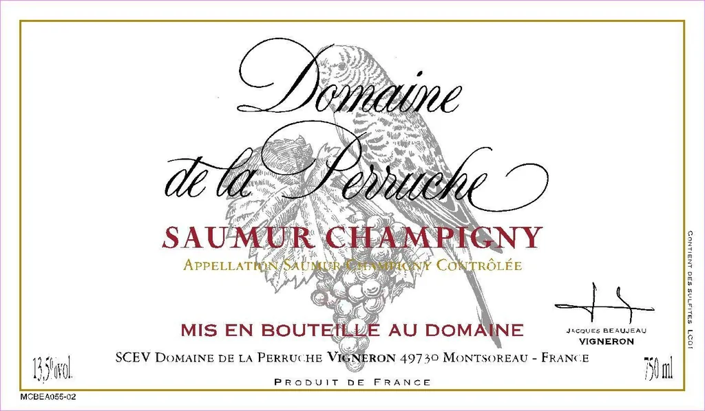 Saumur Champigny Bottle