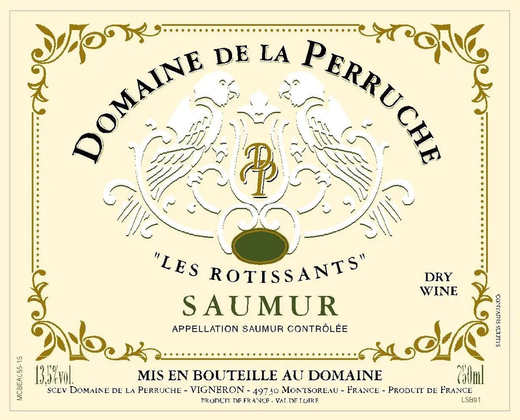Saumur Les Rotissants Blanc Bottle