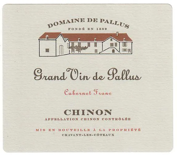 Chinon Les Pensees de Pallus Bottle