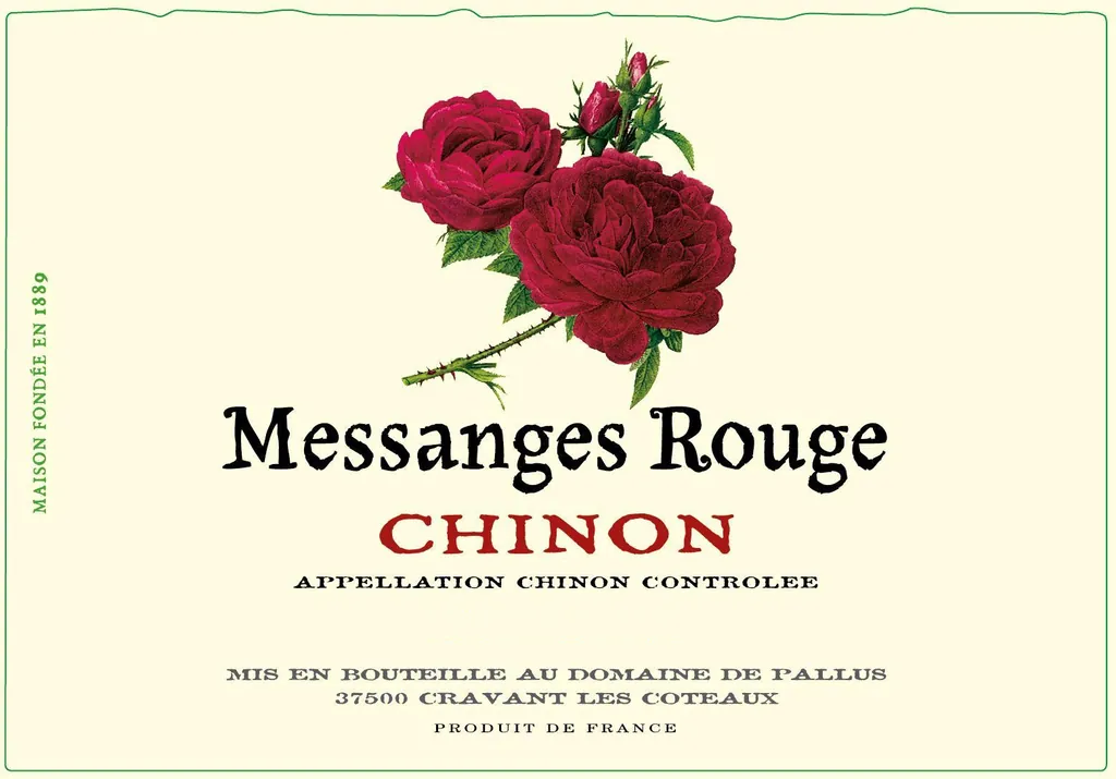Messanges Rouge Chinon Bottle