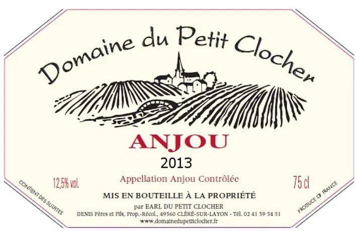 Anjou Rouge Bottle