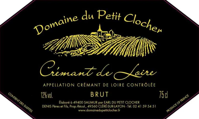 Cremant de Loire Brut Bottle