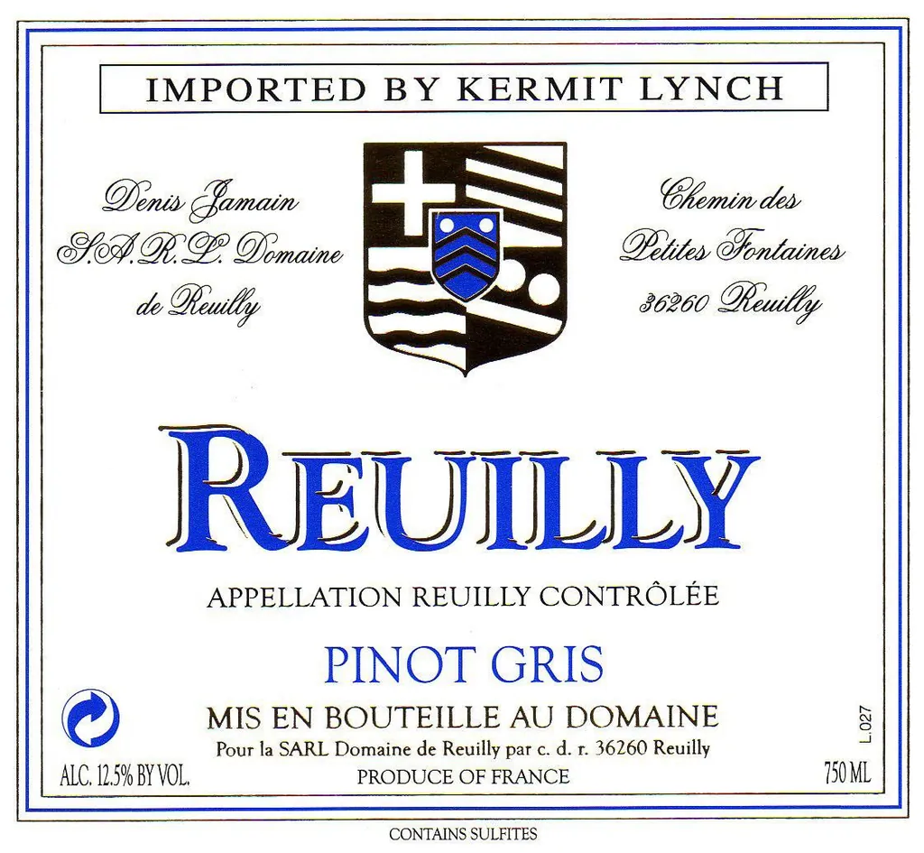 Pinot Gris Rose Bottle