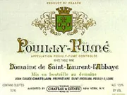 Dom. de Saint-Laurent-l'Abbaye Pouilly Fume Bottle