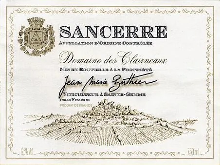 Sancerre Rouge Bottle