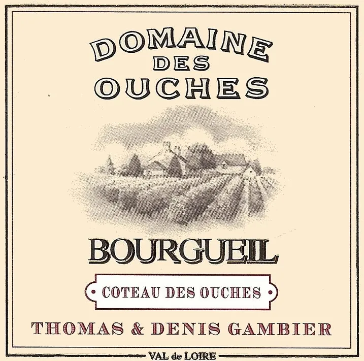 Bourgueil Coteau de Ouches Bottle