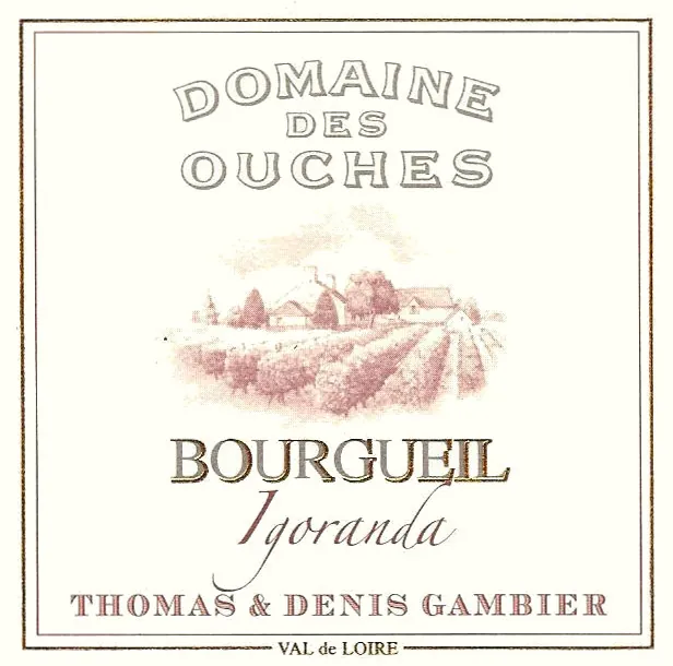 Bourgueil Igoranda Bottle