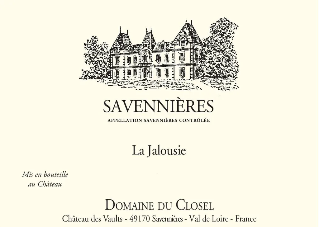 Savennieres La Jalousie Bottle