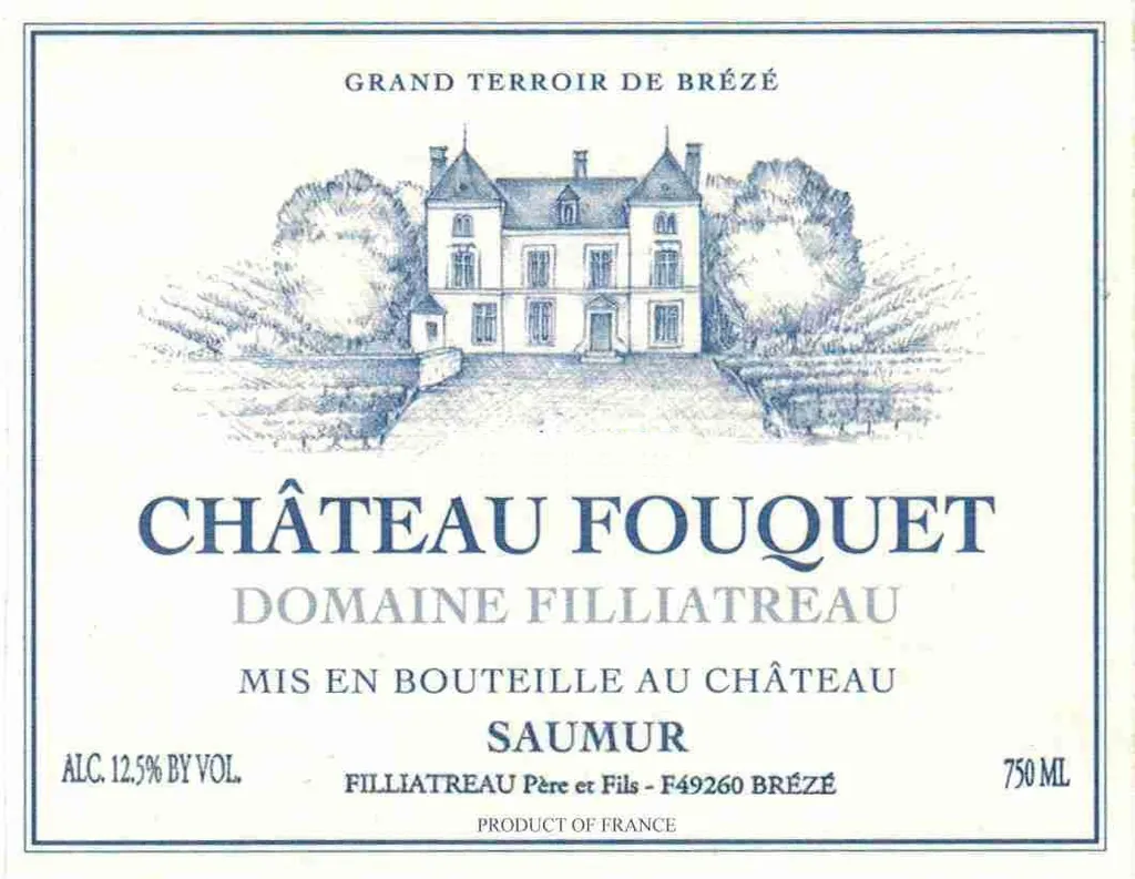 Chateau Fouquet Saumur Bottle