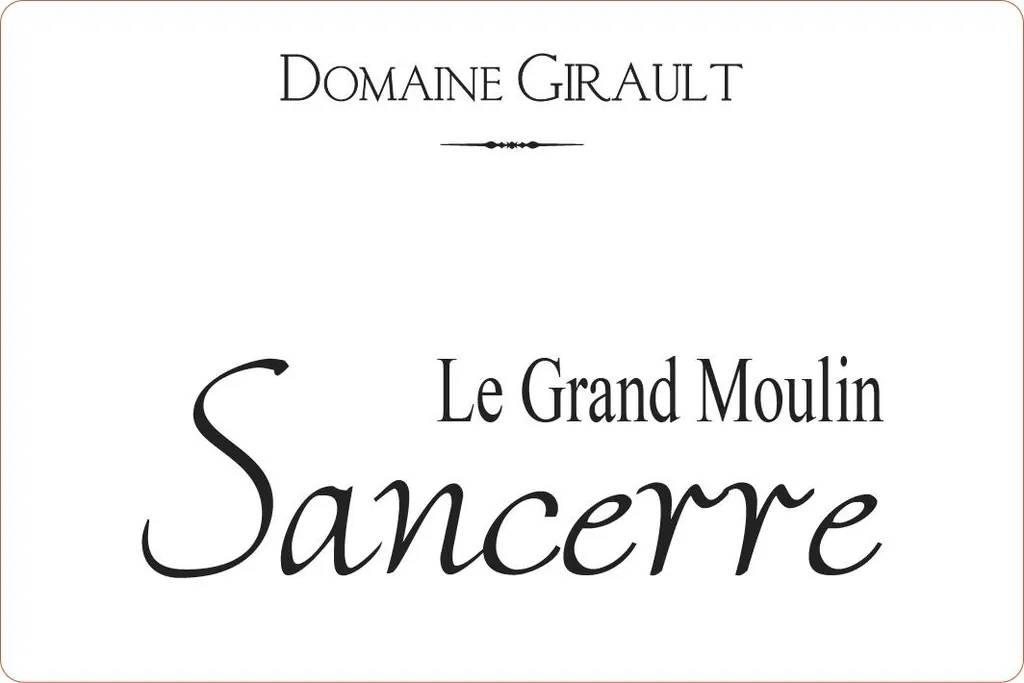 Sancerre Le Grand Moulin Bottle