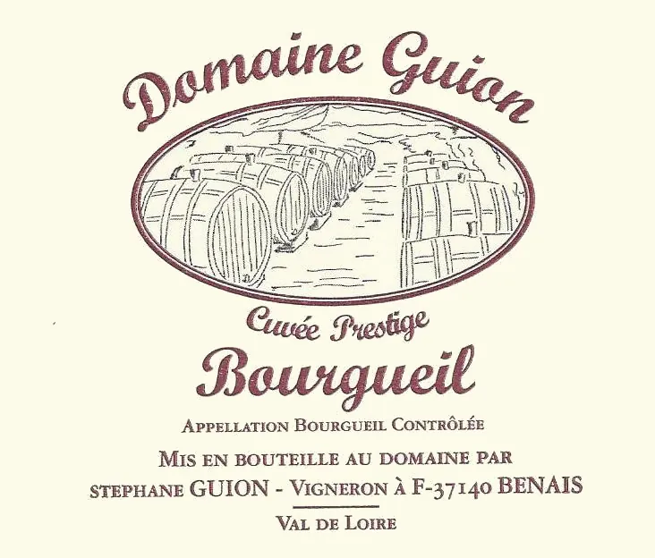 Bourgueil Cuvee Prestige Bottle