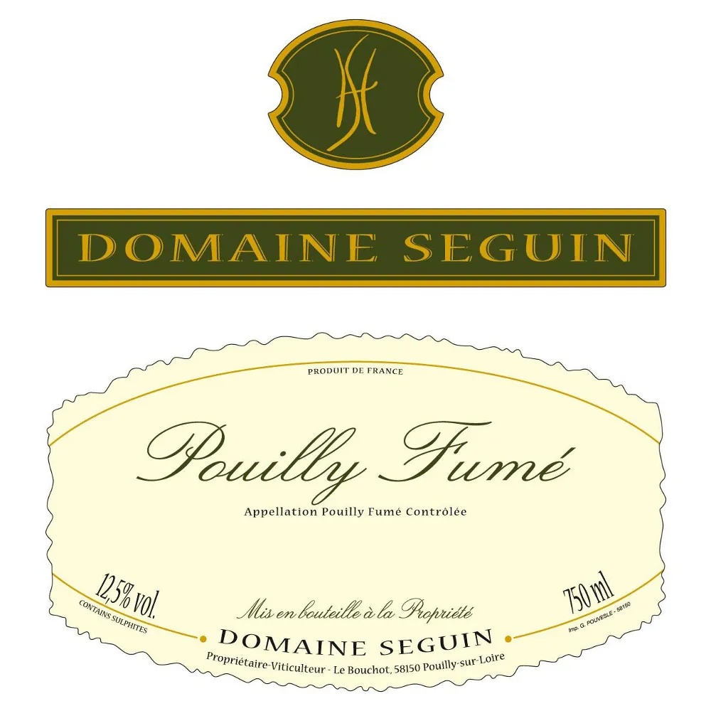 Pouilly Fume Bottle