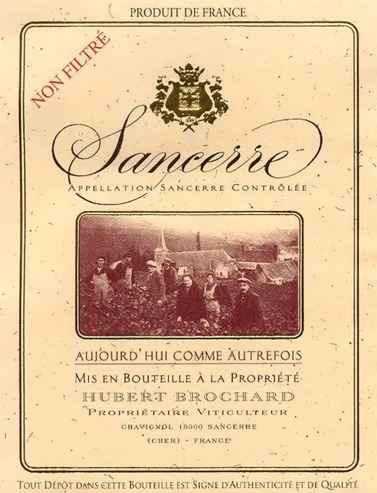 Sancerre Aujourd'hui Comme Autrefois Bottle