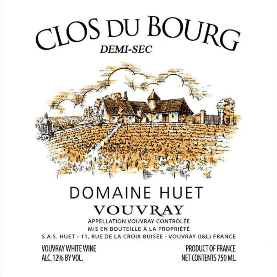 Clos du Bourg Demi-Sec Bottle