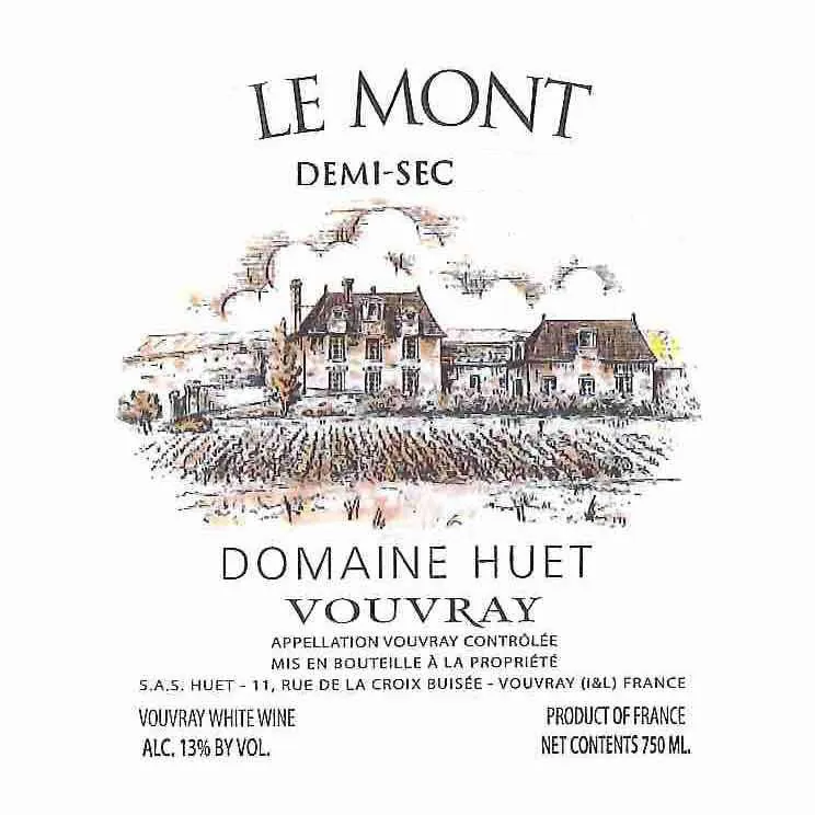 Le Mont Demi-Sec Bottle