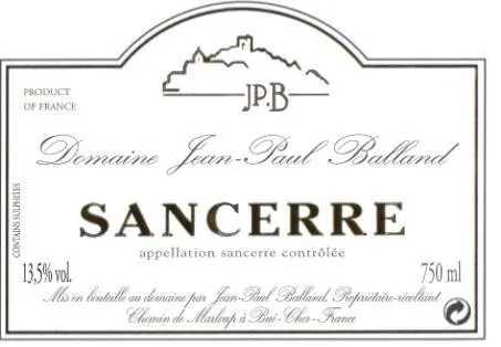 Sancerre Bottle