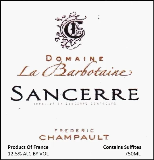 Sancerre Bottle