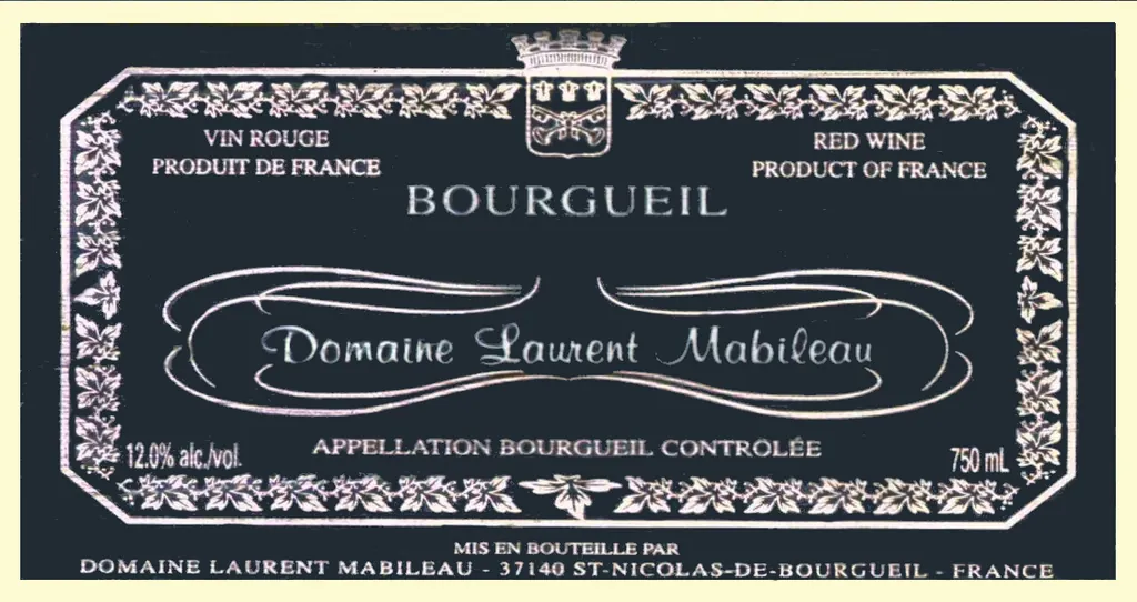 Bourgueil Bottle
