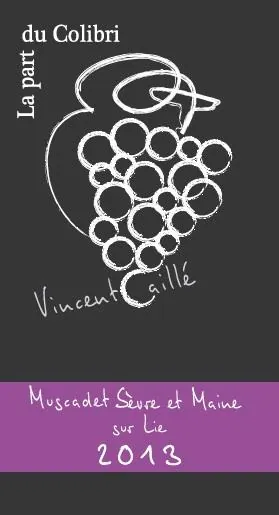 Muscadet Sevre et Maine Sur Lie La Part du Colibri Bottle
